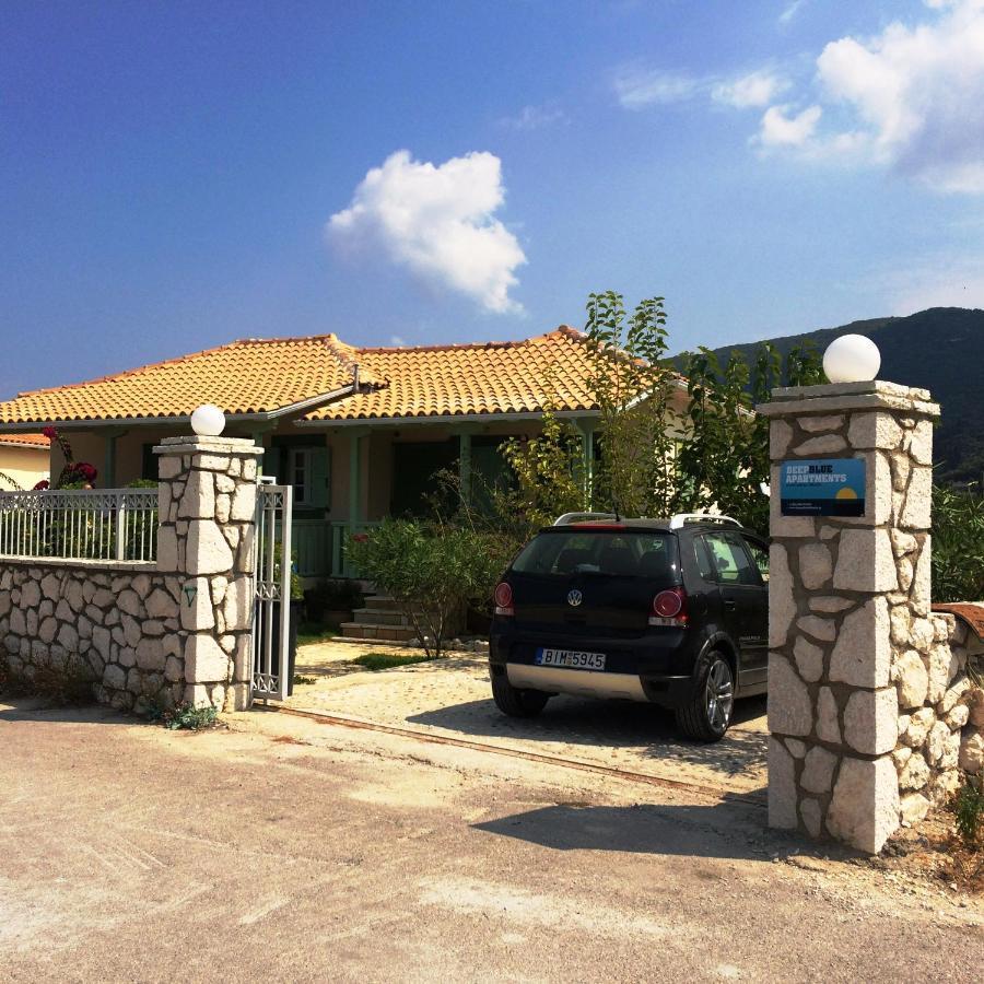 Deep Blue- Rosemary Sea View Apartment Áyios Nikítas Exterior foto
